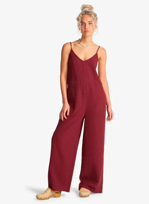 Overalls Only In Dreams dames bordeaux