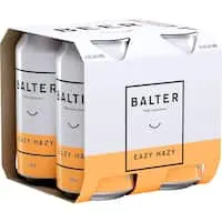 balter beer hazy Cans 4 pack 375mL
