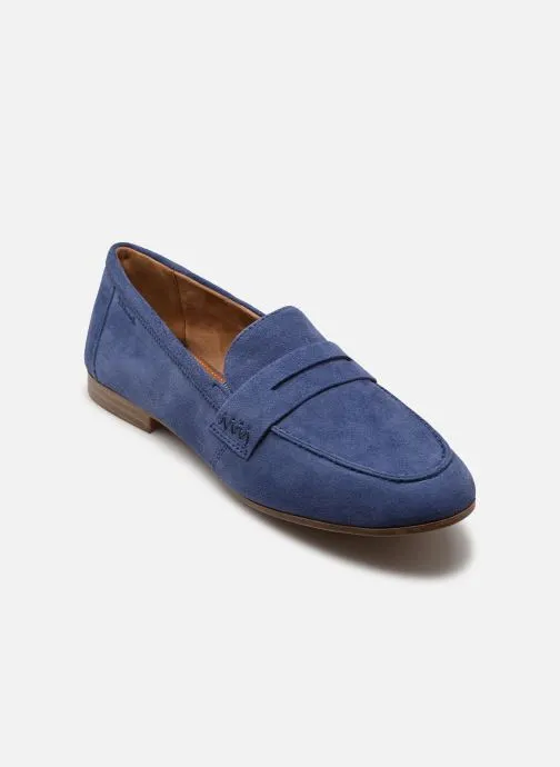 Mocassins 24233-46 dames blauw