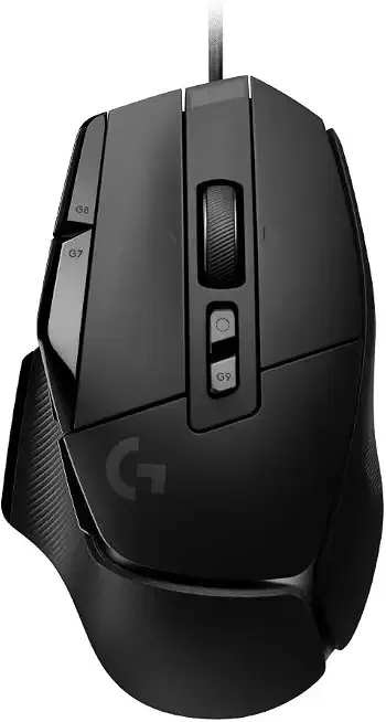 G502 X Wired Gaming Mouse - LIGHTFORCE Hybrid Optical-Mechanical Primary switches, Hero 25K Gaming Sensor, Compatible with PC - macOS/Windows - Black