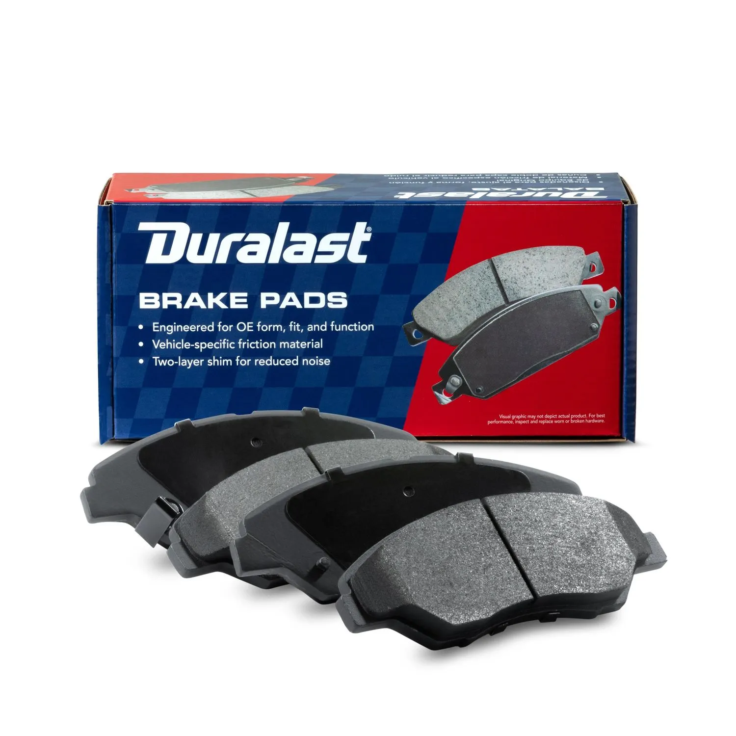 Juego de Balatas de Disco de Ceramica Duralast MKD774