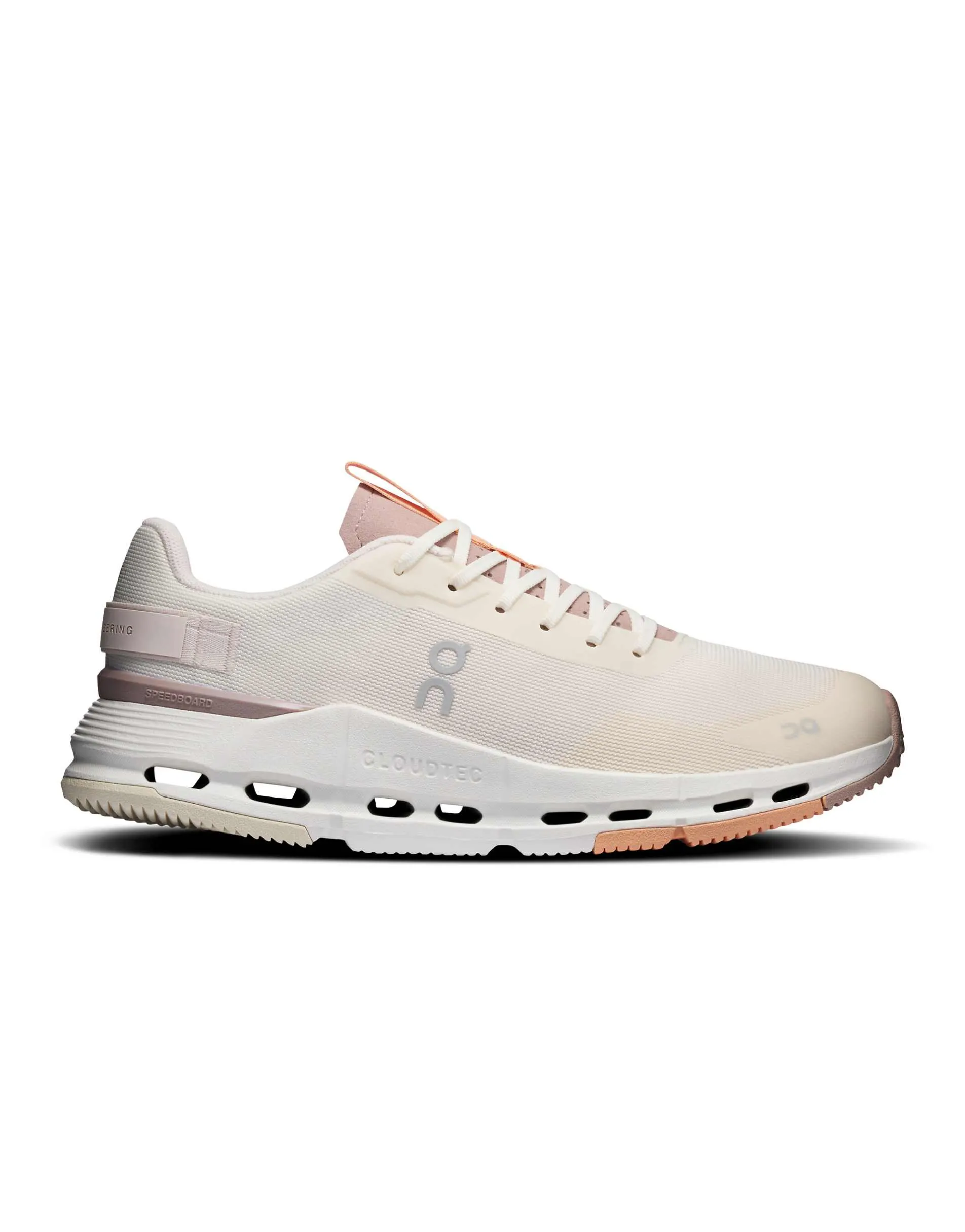 On Cloudnova form 2 lifestyle trainer in oyster ivory