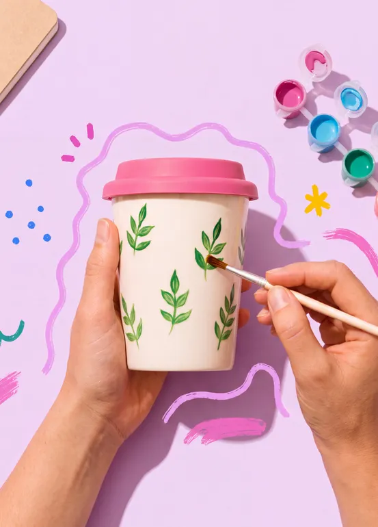 DIY kaffekopp til å ta med - 360 ml