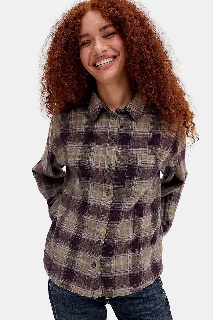Camicia Casual con Bottoni Riley BDG