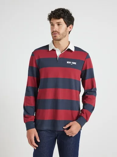 Just Jeans Rugby Stripe Sweat