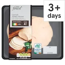 Tesco Finest Carved Turkey Breast 120G