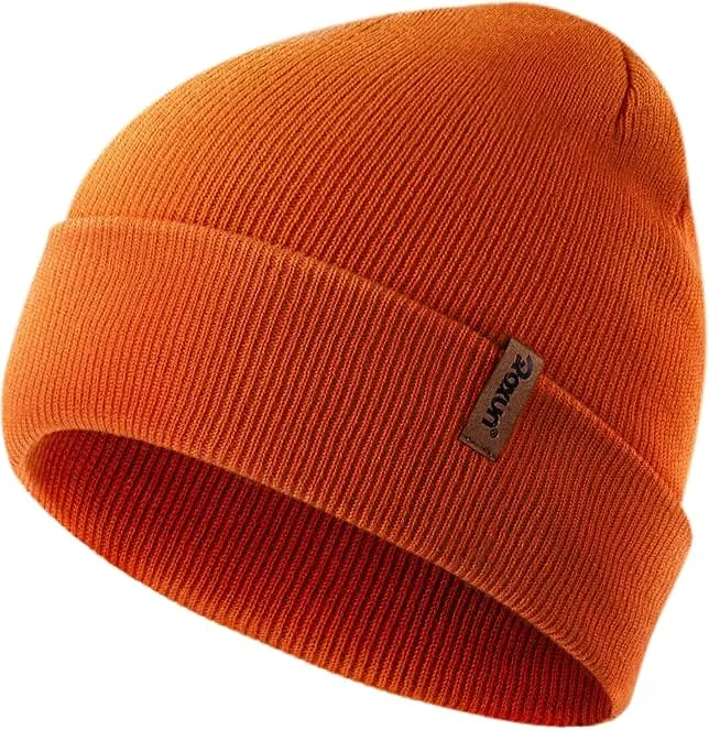 ROXUN Beanie for Men/Women Winter Hat Knit Cuffed Soft Warm Unisex Skull Stocking Cap