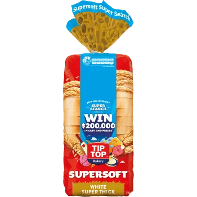 Tip Top Supersoft White Super Thick Bread