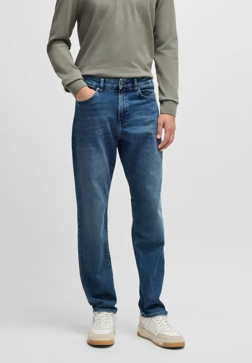 Jeans straight leg - medium blue