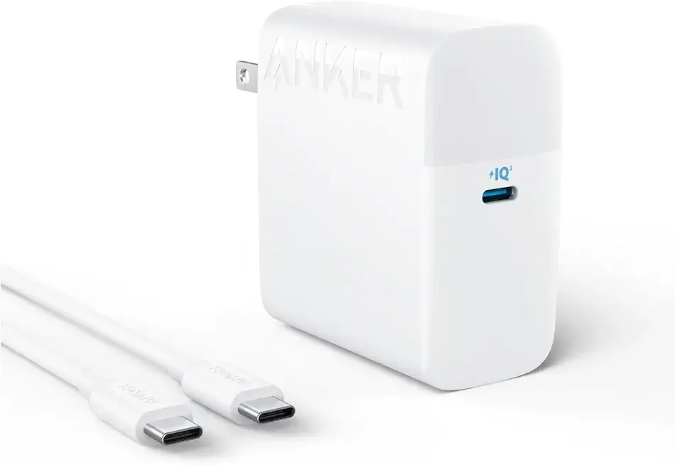 MacBook Pro Charger, Compact and Foldable 100W USB C Charger for MacBook Air, Samsung Galaxy, iPad Pro, and More, 5FT USB C Cable Included