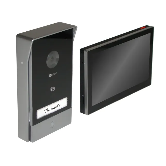 Videocitofono WiFi connesso EZVIZ HP7 2 fili LCD 7" touchscreen, 20 suonerie