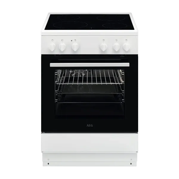 AEG 4000-serie CCB62003BW keramisk komfyr