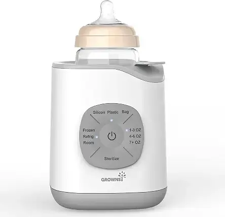 Grownsy Programmed Nutri-Locking Bottle Warmer for Breastmilk & Formula