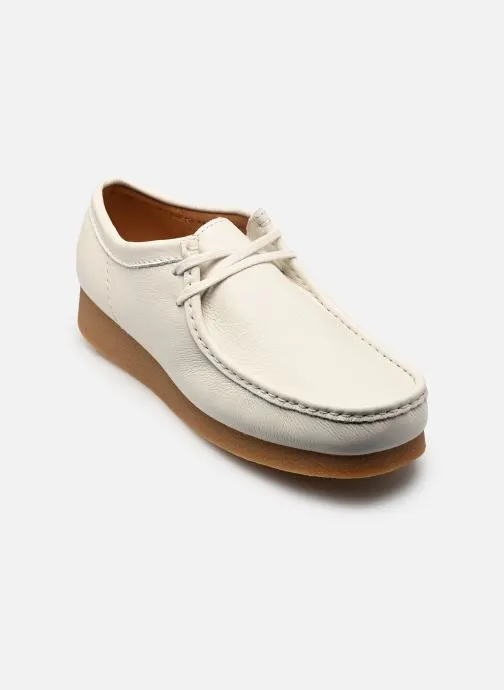 Derby schoenen WallabeeEVO heren wit