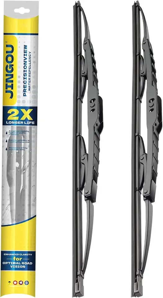 20''+20'' Wiper Blades, Compatible with 2005-2010 Ford Explorer Premium All-Season Windshield Wiper Blades-Driver and Passenger Side,Automotive Replacement Windshield Wiper Blade (Pack Of 2)
