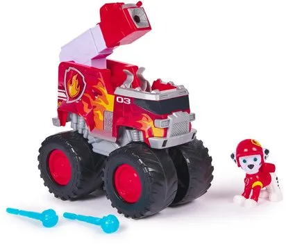 PAT' PATROUILLE- VEHICULE + FIGURINE RESCUE WHEELS MARCUS