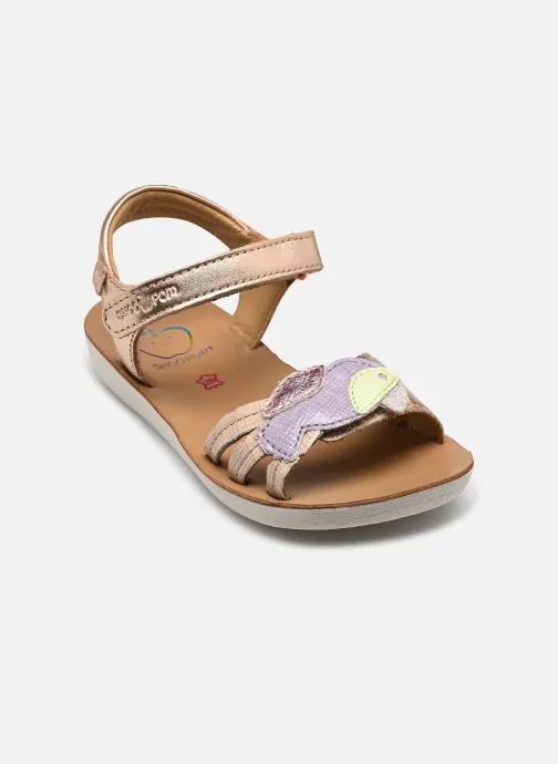 Sandalen Goa Toucan meisjes zilver