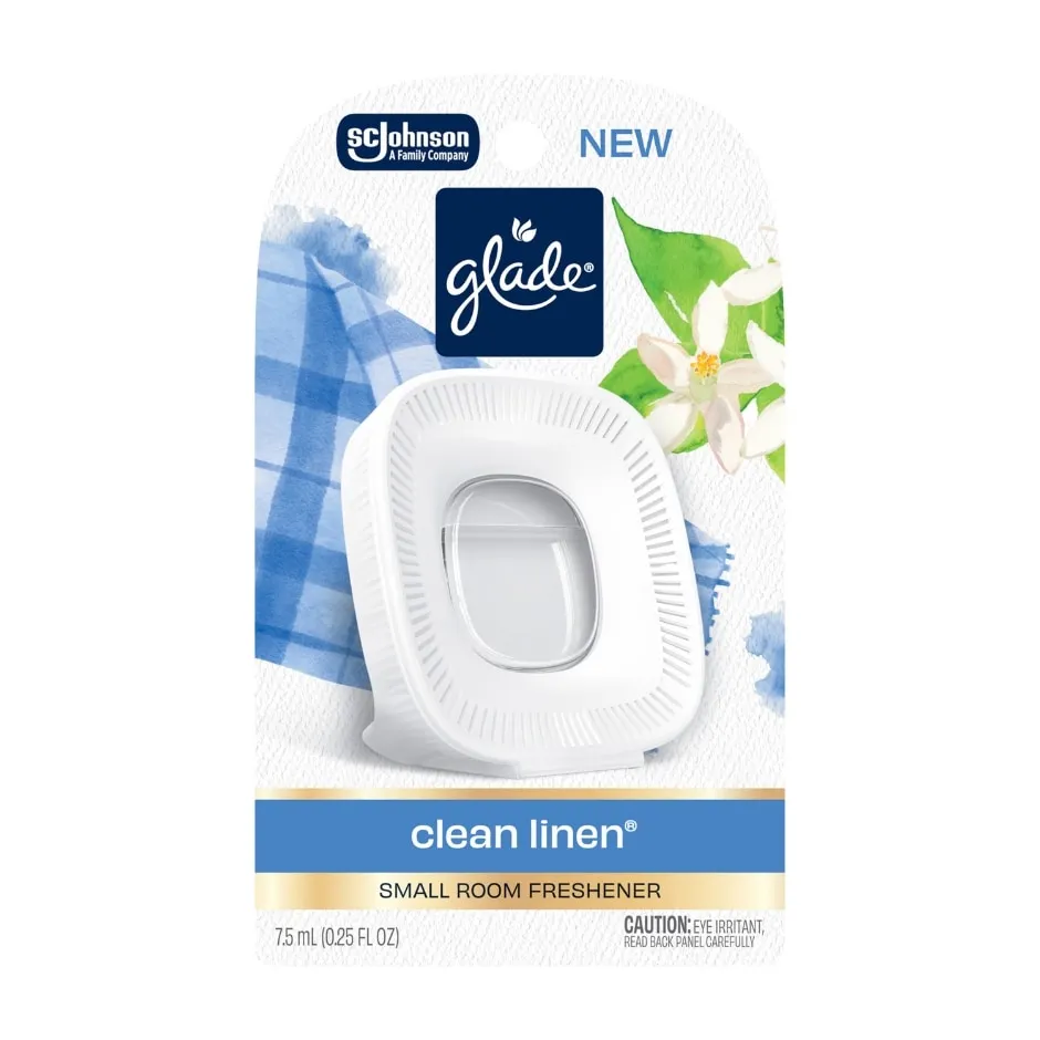 Glade Small Room Clean Linen Kit