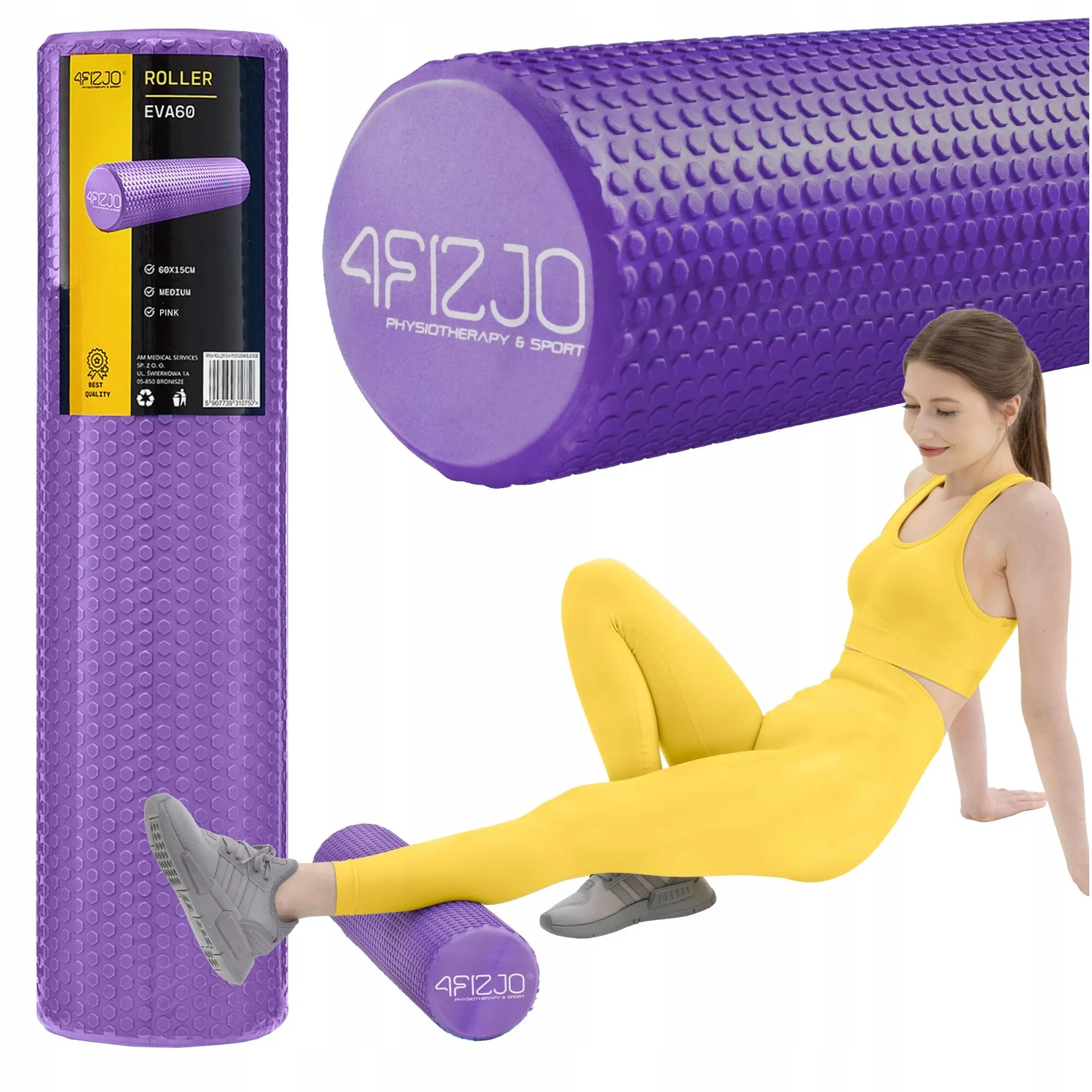 4FIZJO Masážní váleček CARE+ 60 cm