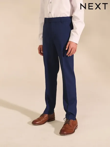 Dark Blue Skinny Fit Suit Trousers (1.5-16yrs)
