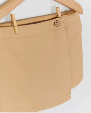Beige skort