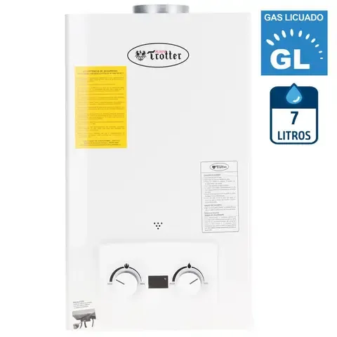 Calefont Gas Licuado 7 Litros Tiro Natural Ionizado