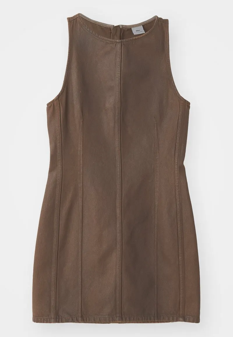 COATED DRESS - Dongerikjole - kangaroo