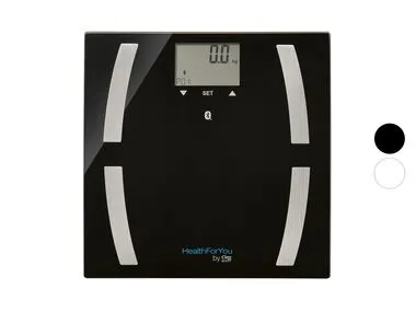 Báscula con medición de grasa corporal