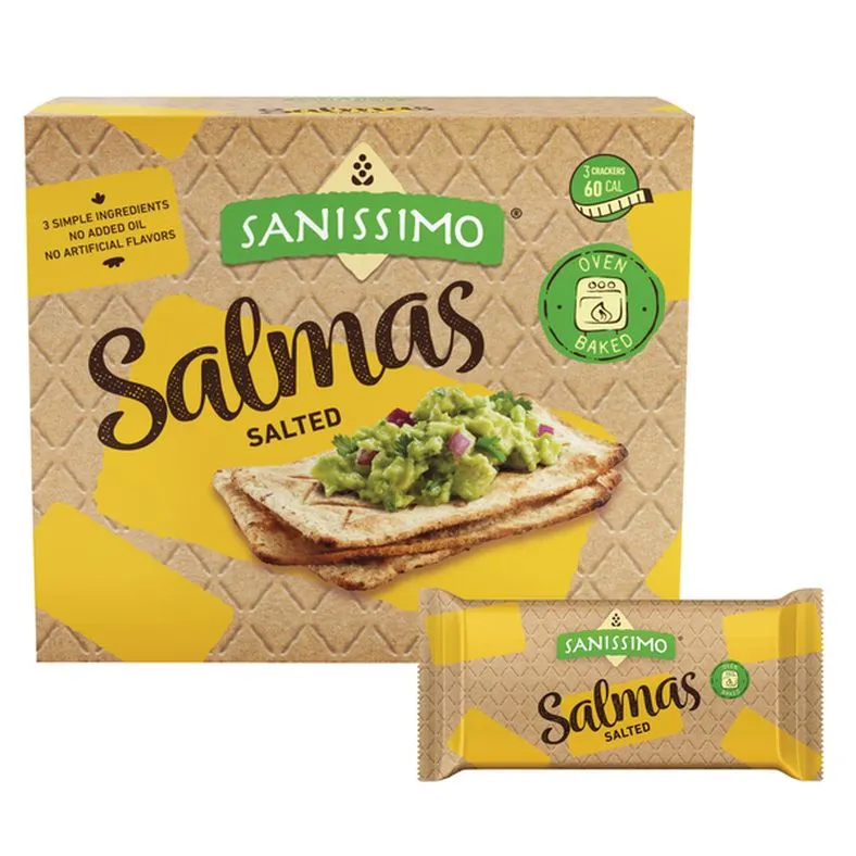 Sanissimo Salmas Salted Crackers