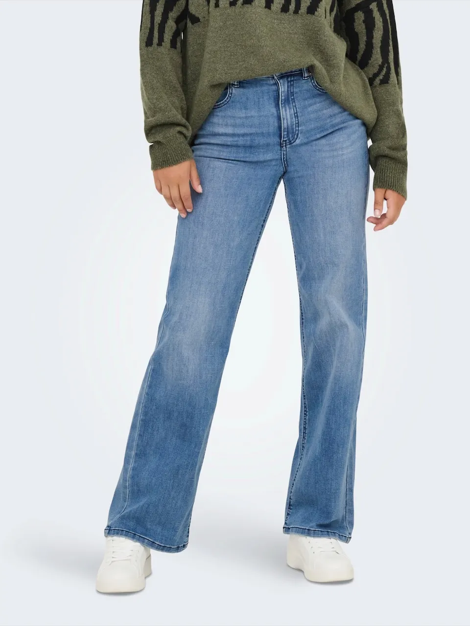 Wide leg Jeans 'ONLJUICY-WAUW'