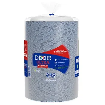 Dixie Ultra 8-1/2" Paper Plate, 240-count
