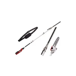 Tagliasiepi telescopico 900 W – GC‑HC 90/2046 T lame 46 cm + motosega 20 cm, asta fino 2,6 m – Einhell