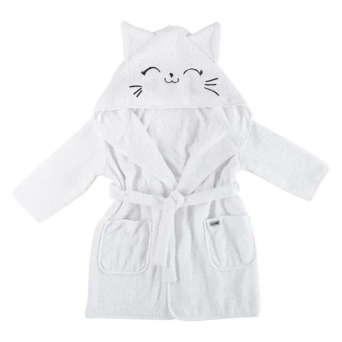 ogrtač za kupanje white sa štikom mačka, 86/92/98 84379