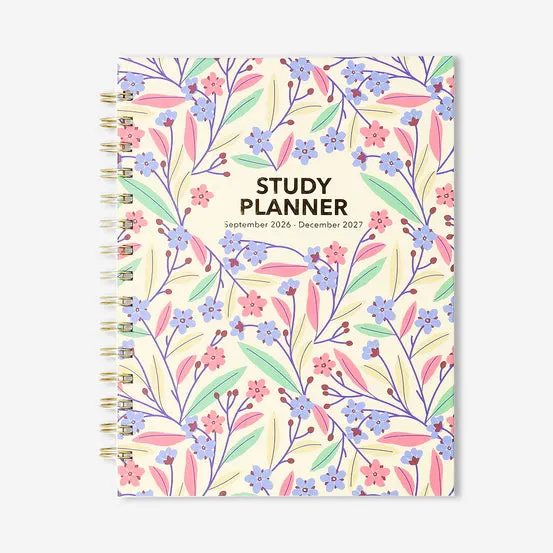Blomsterstudieplanlegger - engelsk