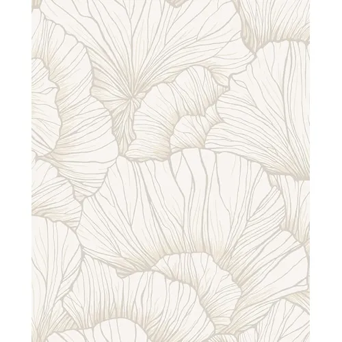 Frosted Linen Coral Way Peel and Stick Wallpaper