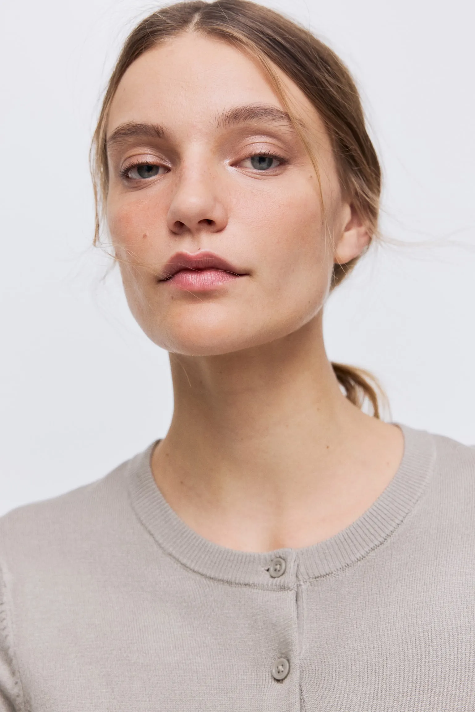 Cárdigan en tejido fino