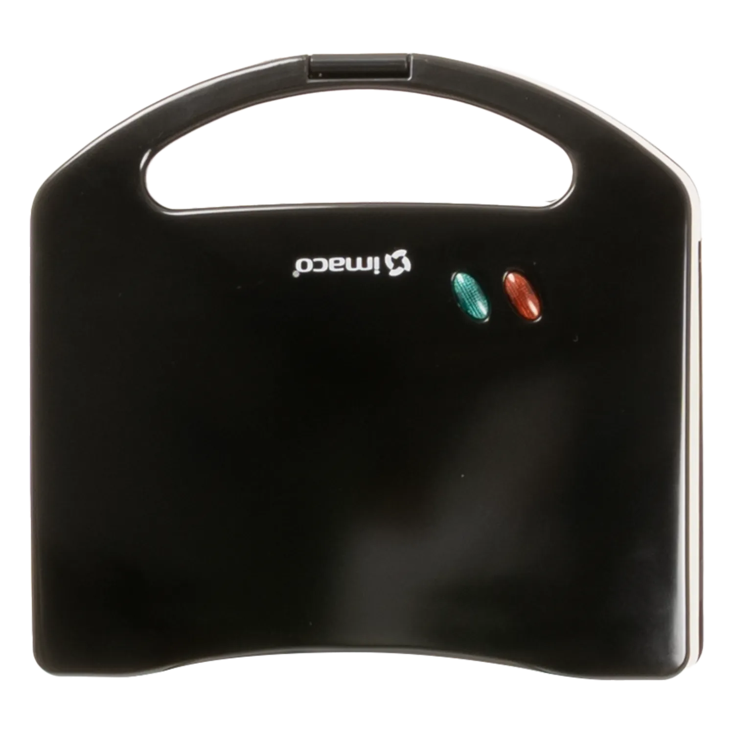 Sanduchera Negra 750 Watts IMACO 2 Panes