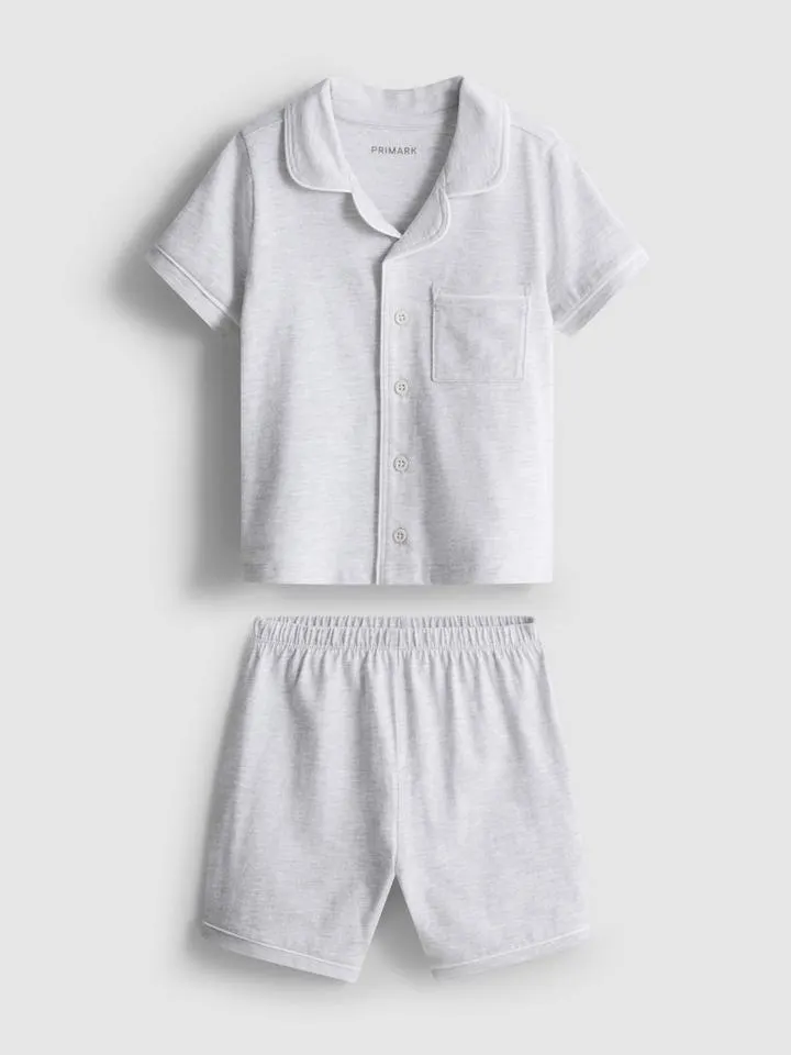0–36 mois | Pyjama chemise et short en jersey