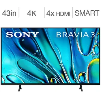 Sony 43" Class - S30 BRAVIA 3 Series - 4K UHD LED TV