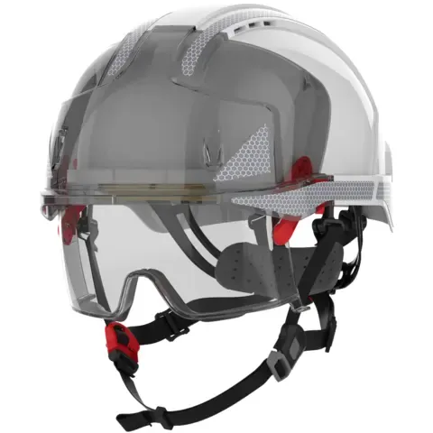 Hjelm vistalens dual hvit