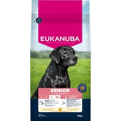 Eukanuba Premium Nutrition Senior Large et Giant Breed au poulet