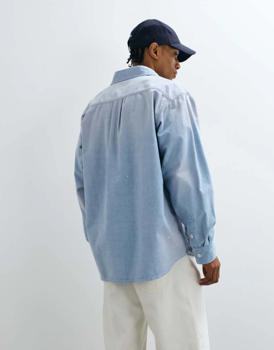Carhartt painter long sleeve shirt in blue