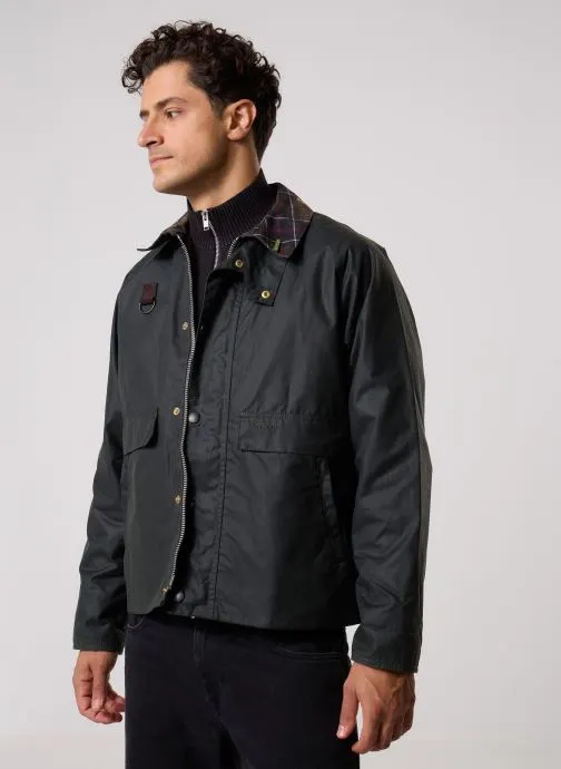 Winterjas Icons Spey Wax Jacket heren groen