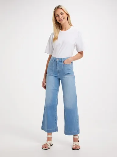 Just Jeans Originals High Rise Wide Ankle Jean