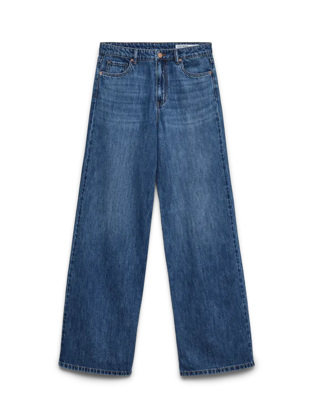 VMVEGA Høyt snitt Wide Leg Fit Jeans