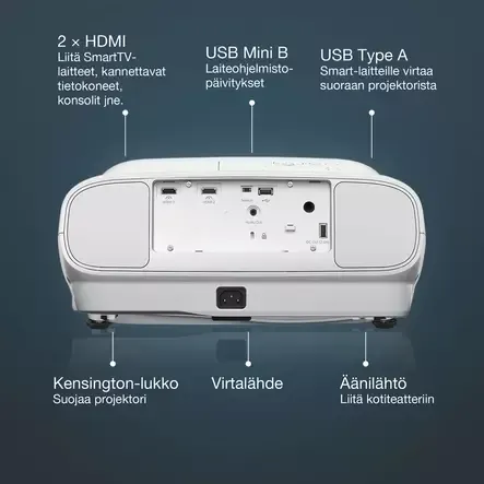EPSON EH-TW7000 4K PRO-UHD PROJEKTORI