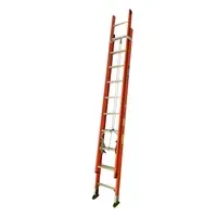 Escalera Certificada 6 m 20 P Extensión Dieléctrica Tipo I 114 kg