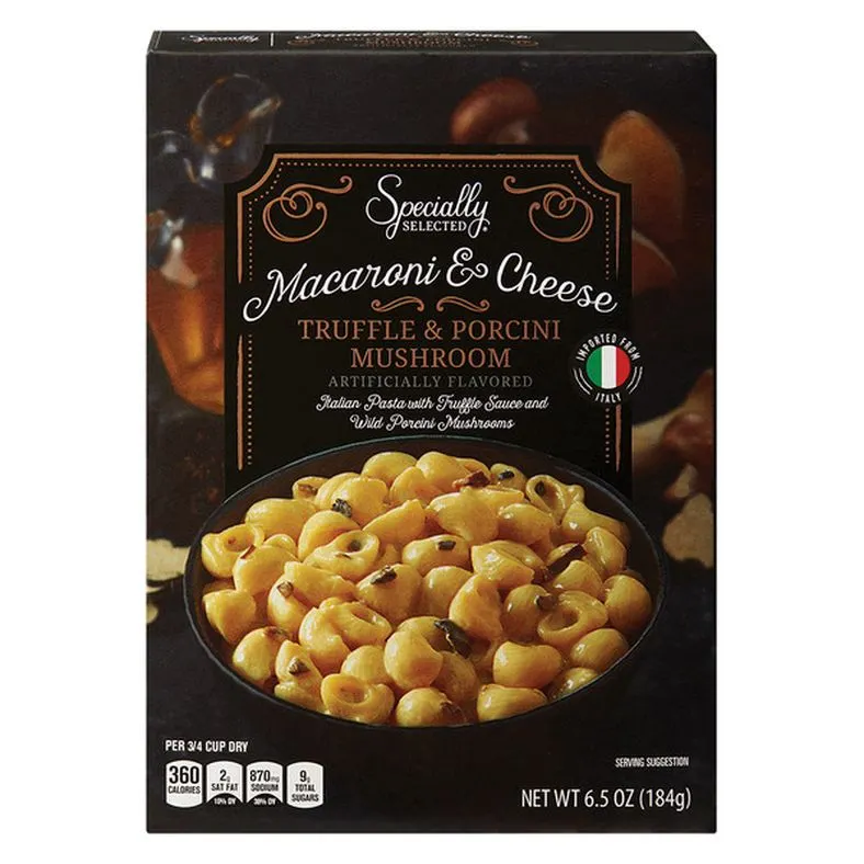 Specially Selected Truffle Porcini Mushroom Macaroni and Cheese