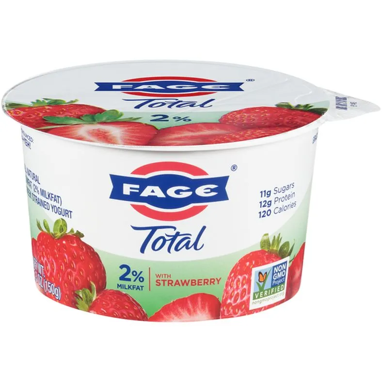FAGE Greek Strained Yogurt with Strawberry