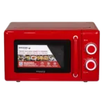 Microondas Con Controles Mecánicos Modelo 201 Rojo HOLSTEIN 20 L